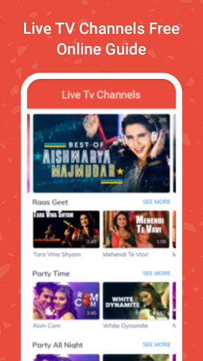 Live TV Channels Free Online Guide screenshot 4