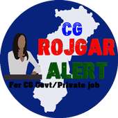 CG Rojgar Alert icon