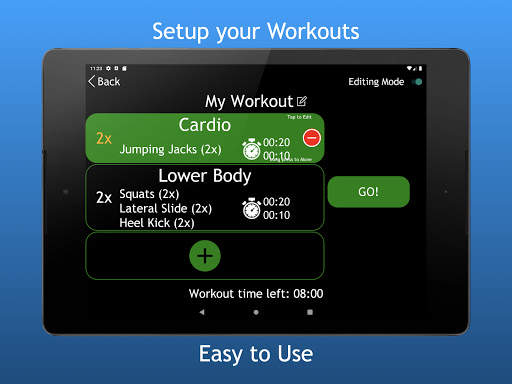 Go! Workouts: Tabata Exercises & Interval Timer screenshot 6