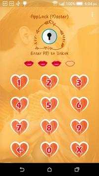 App Lock : Theme Kiss screenshot 1