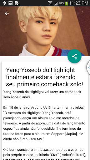 Kpop Notícias screenshot 4