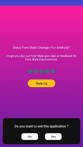 Font Style Changer For Android 8 تصوير الشاشة