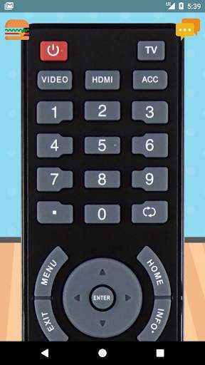 Remote Control For Insignia TV screenshot 1