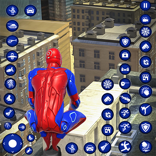 Miami Rope Hero- Spider Games icon