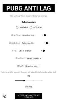 PUBG MOBILE ANTI LAG screenshot 1