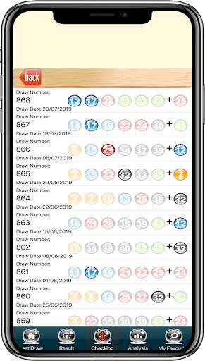 Korean Lotto 6/45 Live screenshot 4