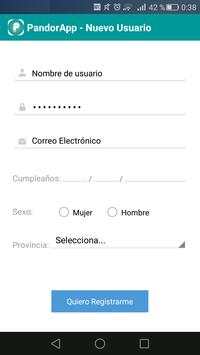 PandorApp - Cuestionarios screenshot 2