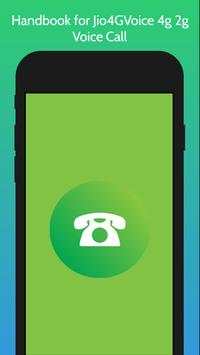 Guide for Jio4GVoice 4g 2g Voice Call screenshot 3