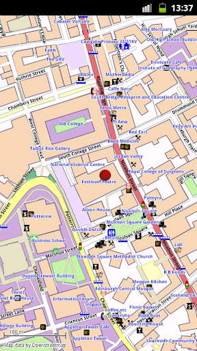 Edinburgh Offline City Map screenshot 3