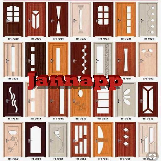 ikon desain pintu kayu