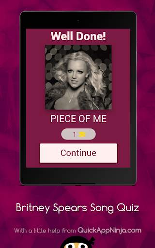 Britney Spears Song Quiz screenshot 12