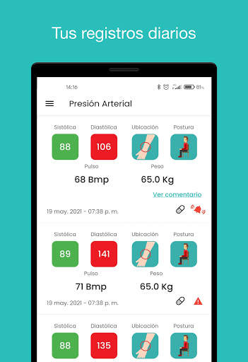 Control de Presión Arterial screenshot 2