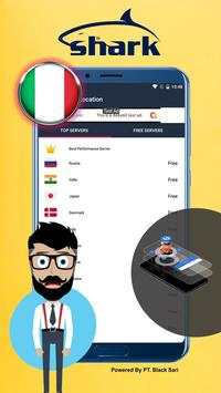 Shark VPN स्क्रीनशॉट 4