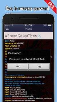Wifi Password Hacker Simulator screenshot 1