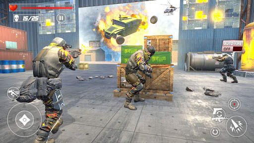 game perang tembak offline 3d screenshot 4