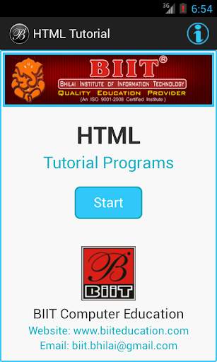 HTML Tutorial Programs screenshot 1