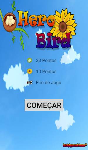 Hero Bird - Batalha nas Nuvens screenshot 1