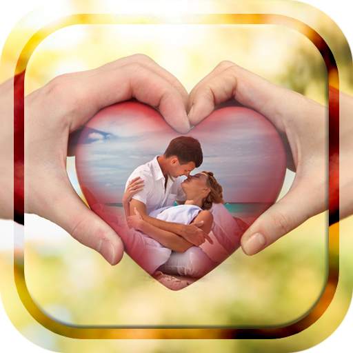 Love Heart Photo Frame 5.0