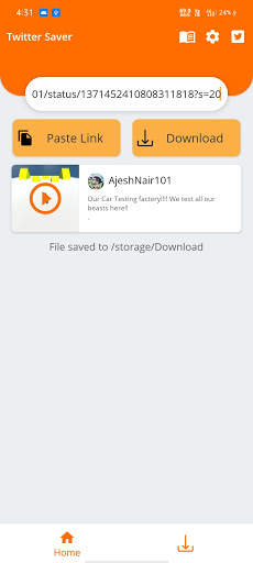 Download Twitter Videos - Twitter Saver screenshot 2