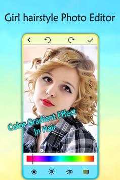 Girl Hair Style Photo Editor screenshot 4