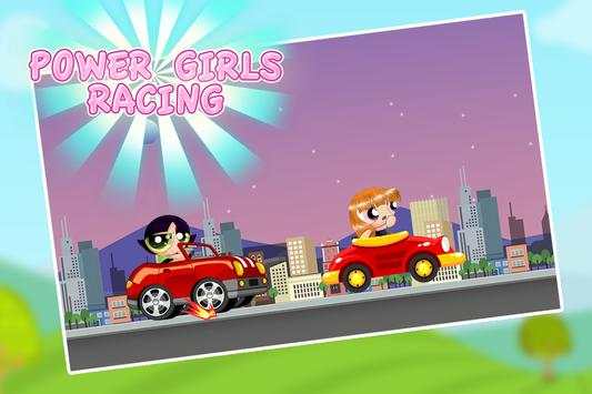 Super Power Girls Car Racing screenshot 3
