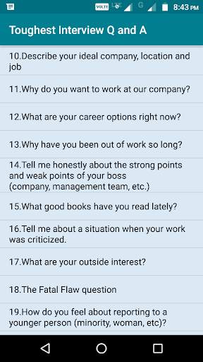 Interview Questions and Answers screenshot 2