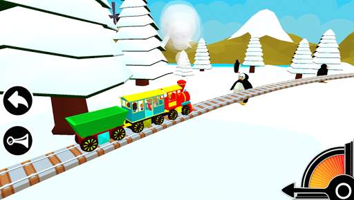 3D Train Engine Driving Game For Kids & Toddlers screenshot 10