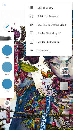 Adobe Photoshop Sketch screenshot 4