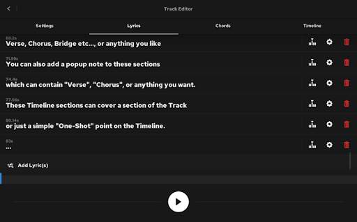SideTrak: Backing Track Player (Pro Edition) screenshot 15