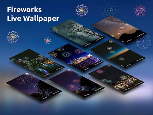 Fireworks Live Wallpaper screenshot 1