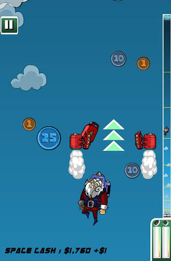 Rocket Santa: Christmas Game screenshot 1