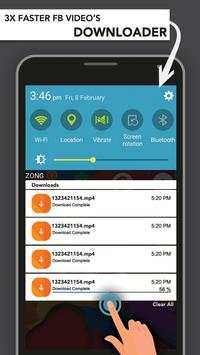 Faster HD Videos Free Downloader for Facebook screenshot 3