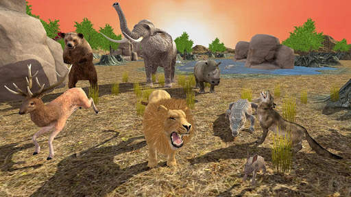 Lion Simulator Animal Survival screenshot 4