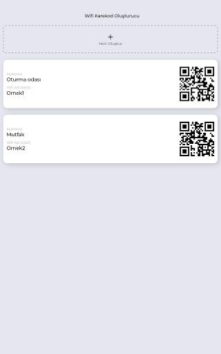 Wifi Kare Kod Oluşturucu screenshot 4