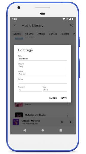 Flairsome Music Player - New MP3 Audio Player 8 تصوير الشاشة