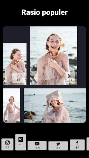 Pembuat Gabungan Foto - Gabungkan gambar & layout screenshot 2
