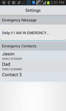 SOS Location Messenger HELP screenshot 3