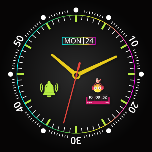 Smart Night Clock &amp; Wallpapers icon