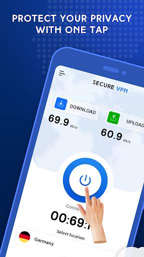 Turbo VPN - Secure VPN Proxy screenshot 1