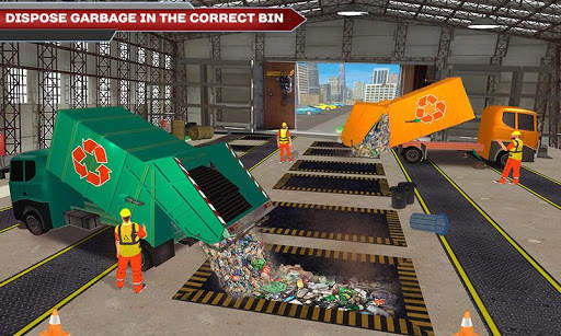 Garbage Truck Driving Simulator: Truck Driver Game screenshot 4