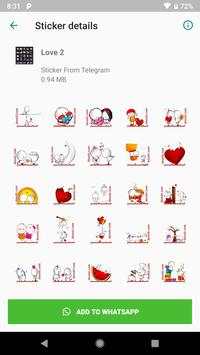 Love Sticker For WhatsApp screenshot 2