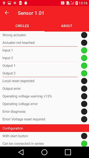 SRF diagnosis screenshot 2