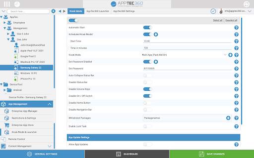 MDM & Kiosk Mode by AppTec360 screenshot 11