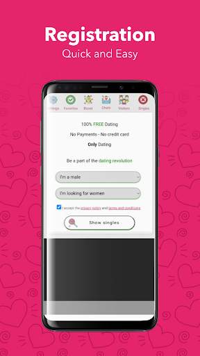 Dating App & Flirt Chat Meet screenshot 1