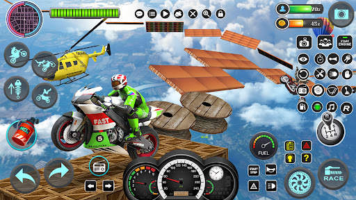 Mega Ramp Bike Stunts Games 3D screenshot 3