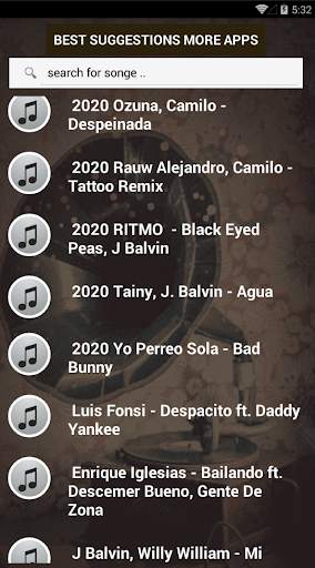 Top hit Latin songs بالكلمات اغاني لاتينية بدون نت screenshot 3