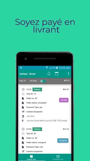 Delibox - Driver App screenshot 2