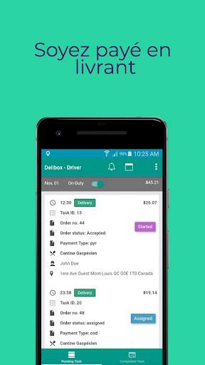 Delibox - Driver App screenshot 2