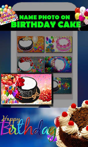 Name Photo on Birthday Cake – Happy Birthday App screenshot 2