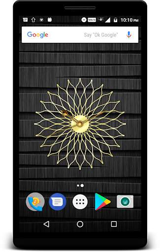 Modern Clock Live Wallpaper screenshot 3